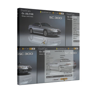 Gran Turismo 4 - Canvas Prints