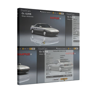 Gran Turismo 4 - Canvas Prints